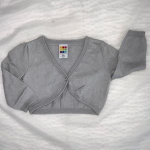 Girl’s Gray Cardigan Size 12 months